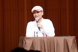 記念トークショーの様子。りんたろう