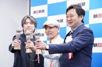 左から榎本俊二、りんたろう、大石卓氏