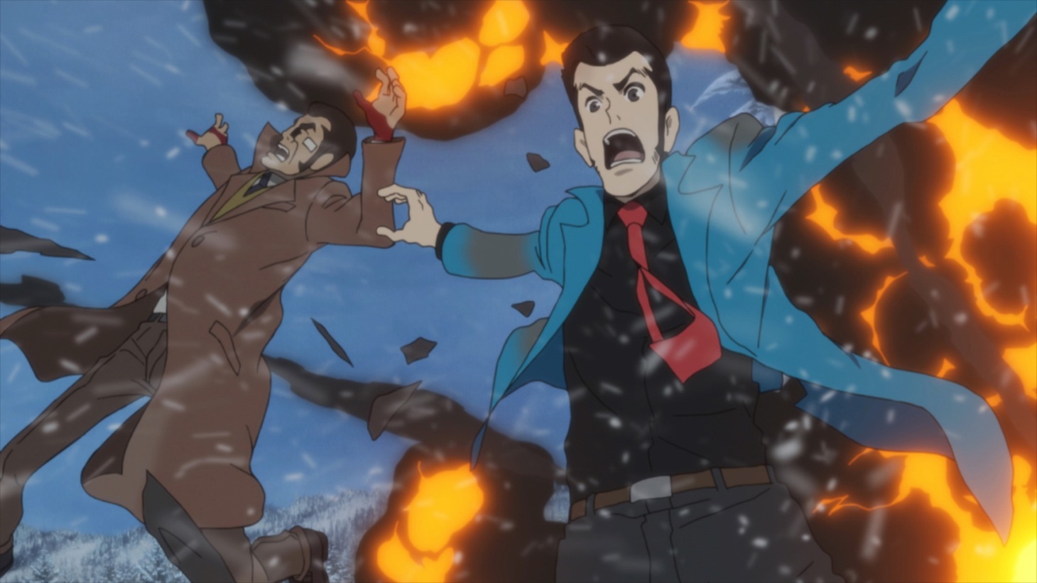 アニメ「LUPIN THE IIIRD 銭形と2人のルパン」PVより 原作：モンキー・パンチ (c)TMS