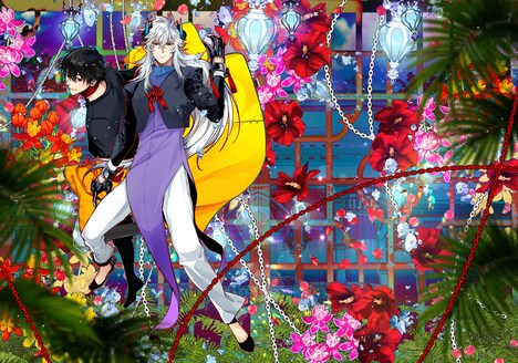 TVアニメ「ハイガクラ」Blu-ray下巻アウターケースイラスト