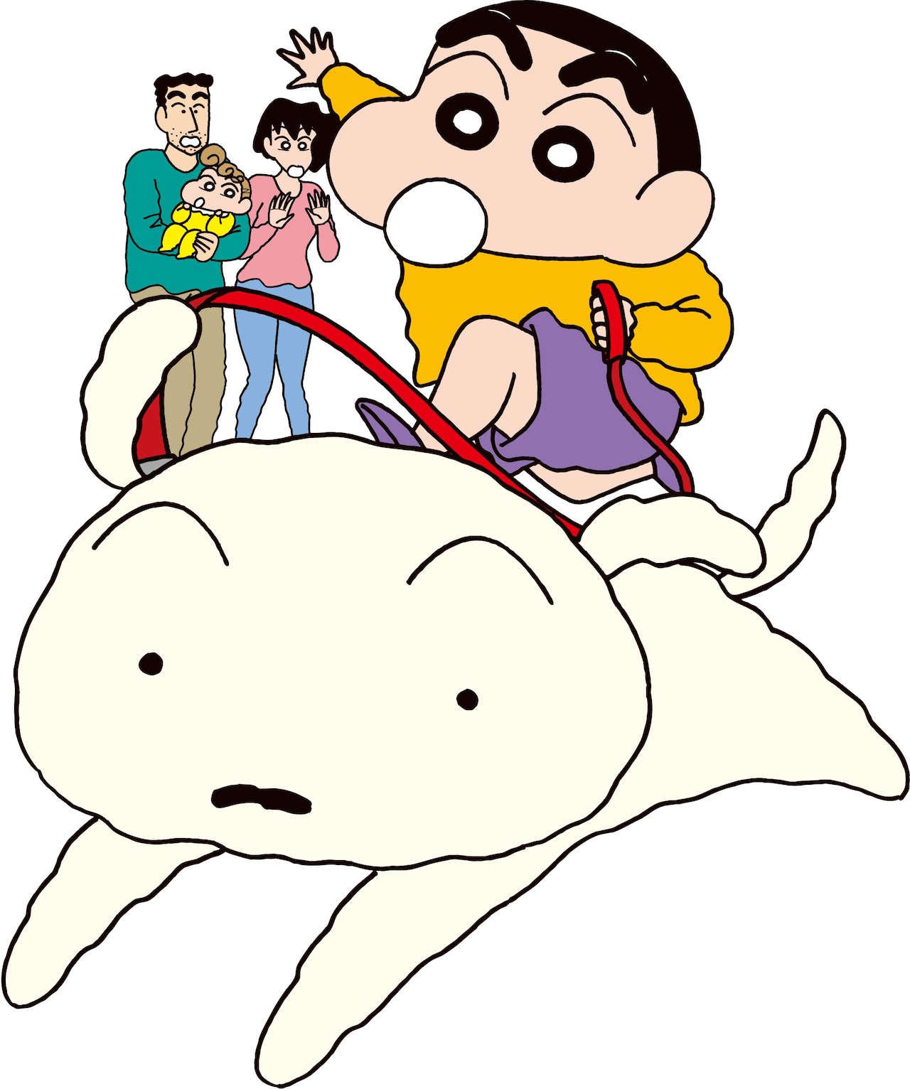 クレヨンしんちゃん」35周年、シロのグッズやキャンペーンが続々