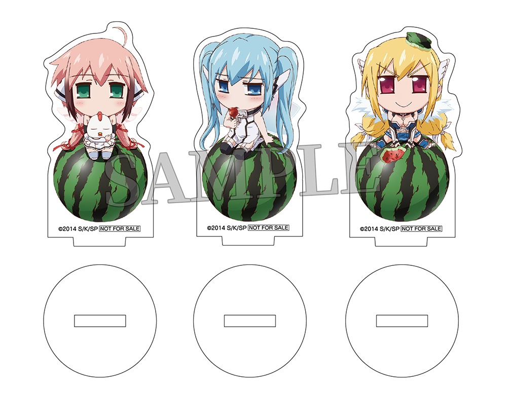 ミュージアム抽選会のA賞ミニアクリルスタンド（全3種）
