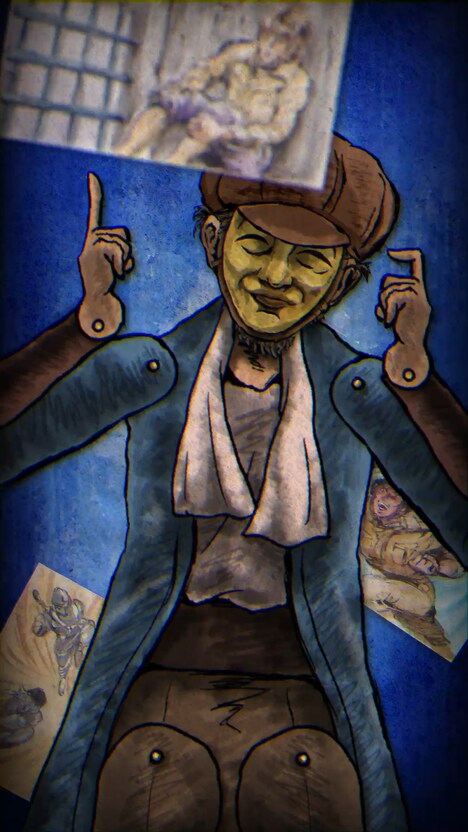 「闇芝居」公式TikTokより (c)「闇芝居」製作委員会2025