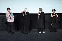 左から置鮎龍太郎、命 -mikoto-、龍矢 -ryuya-、影丸 -kagemaru-