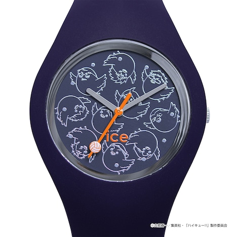 「「アニメ『ハイキュー!!』× アイスウォッチ烏野高校」文字盤