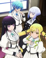TVアニメ「ロックは淑女の嗜みでして」Blu-rayジャケット