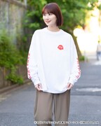「チルマルコチャンロングスリーブTシャツ」着用イメージ