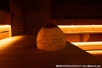 「永沢くんなりきりサウナハット」使用イメージ