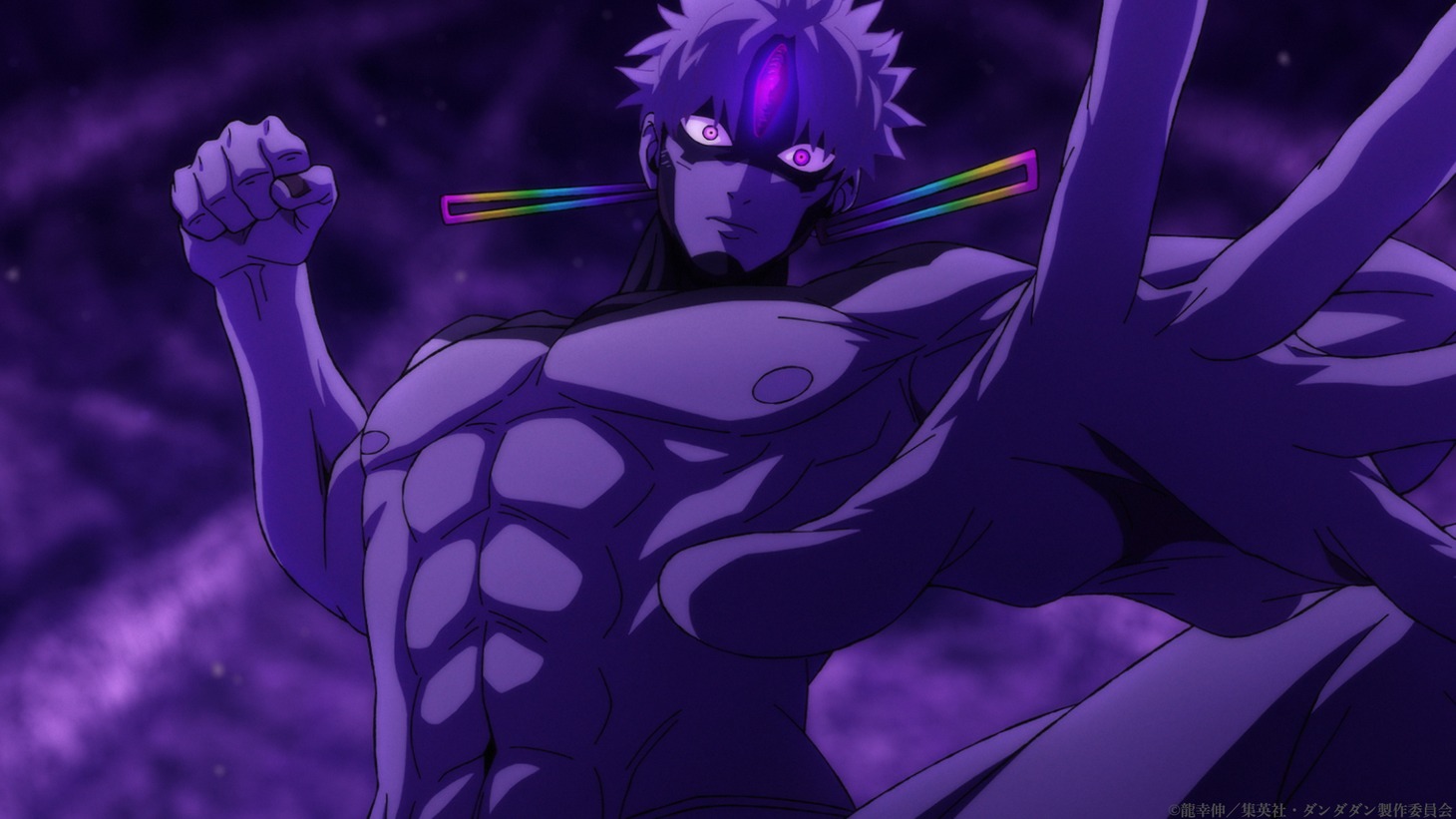 テレビアニメ「ダンダダン」オカルト＆バトル映像より。