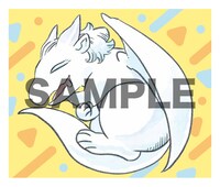 ノベルティフェアでもらえるステッカーの1種