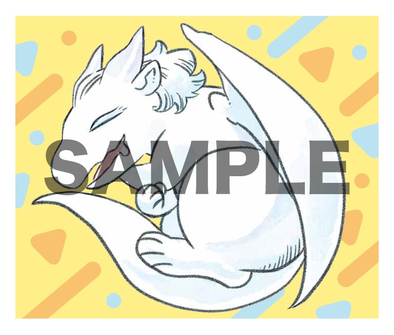 ノベルティフェアでもらえるステッカーの1種