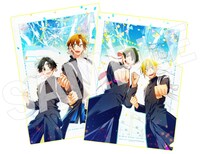 月刊コミックジーン7月号付録の「佐々木と宮野」「平野と鍵浦」両面クリアファイル