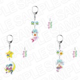 藤田まぐろの「ゆらゆらアクリルキーホルダー」