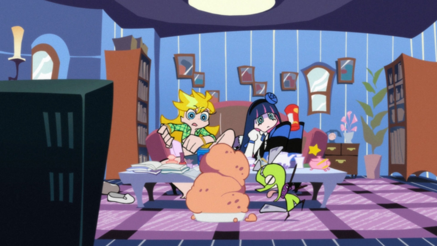 アニメ「Panty&Stocking with Garterbelt」場面カット (c)TRIGGER・今石洋之／PSG製作委員会