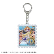 「アニメ『ダンジョンに出会いを求めるのは間違っているだろうか』10周年記念トレーディング切手風アクリルキーホルダー」