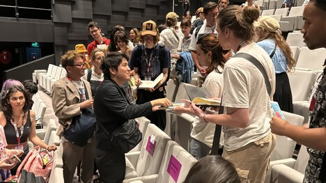 「アヌシー国際アニメーション映画祭2025」でのワールドプレミアの様子