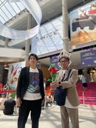 左から木下麦監督、松尾亮一郎プロデューサー