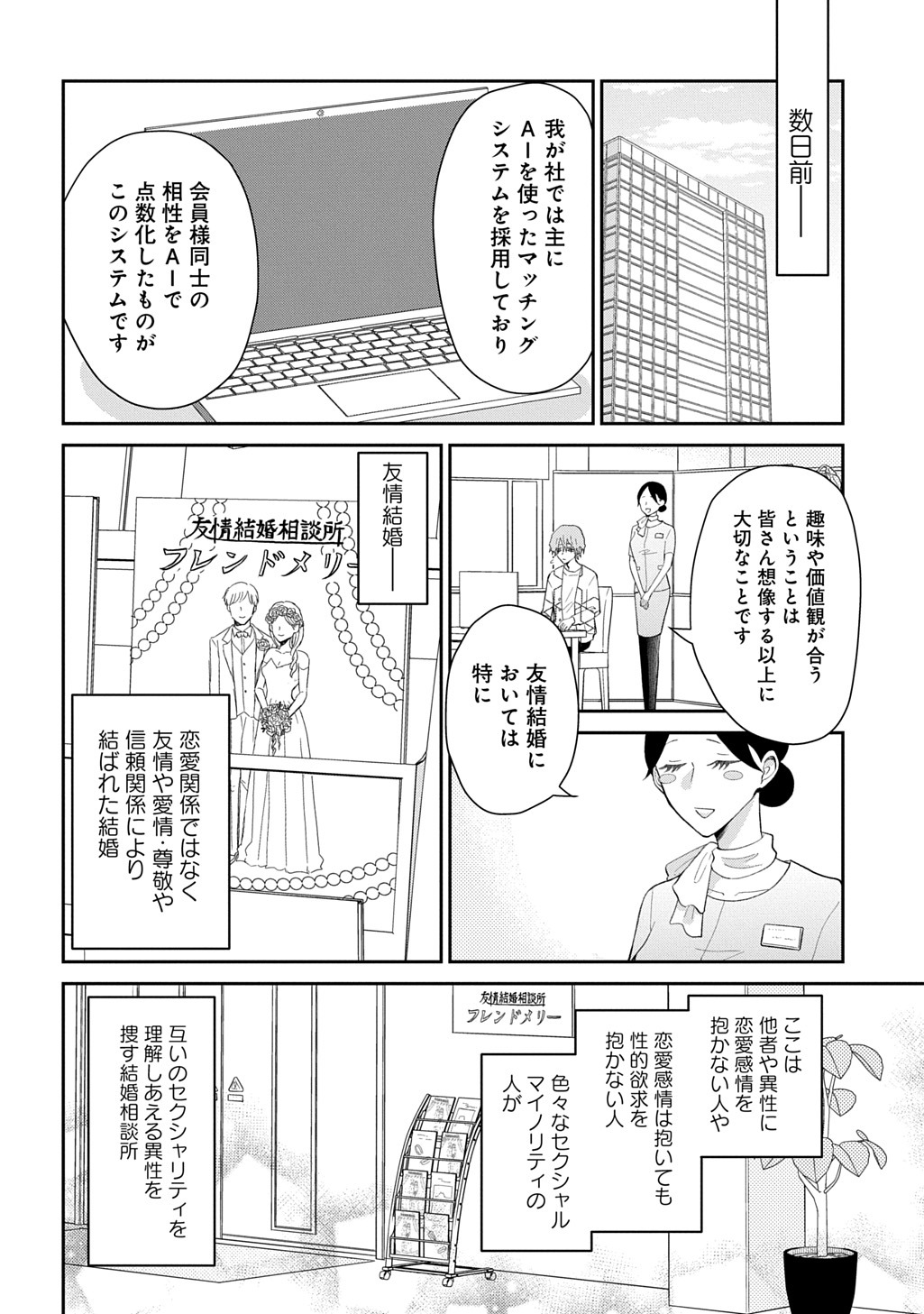 「AI婚活したら男を紹介されました（32歳自由業男性）」より
