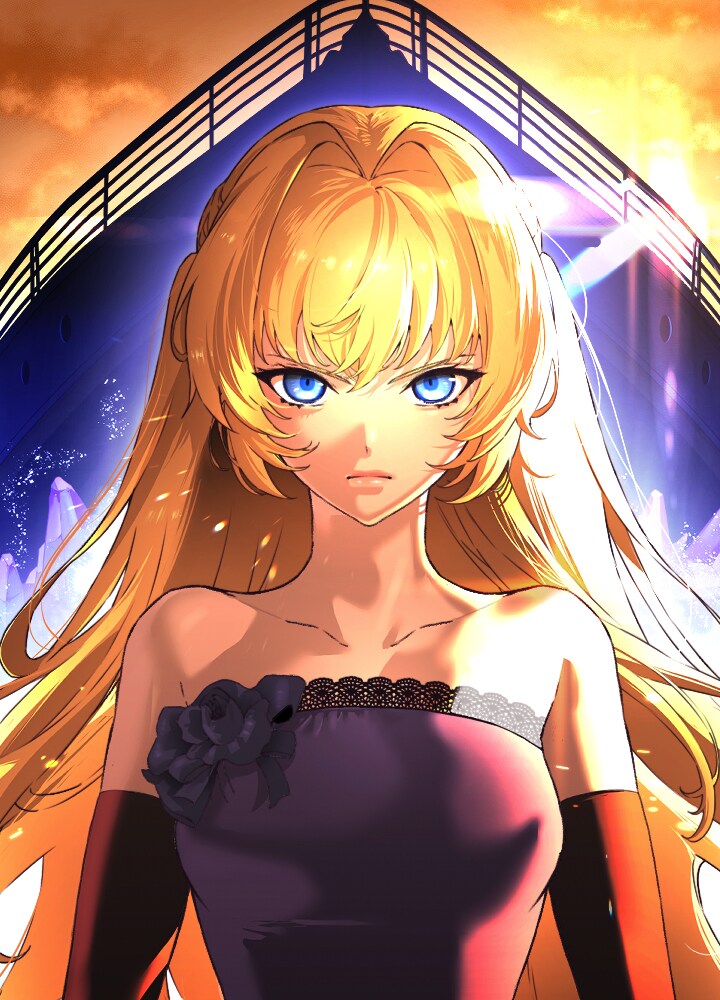 沈没直前のタイタニック号の船上に転生した少女、氷山衝突を回避するために奮闘