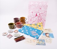 「高畑勲展特設グッズショップ」で販売されるグッズ