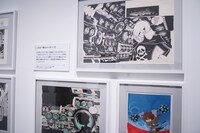 「松本零士展 創作の旅路」の様子。 (c)松本零士／零時社