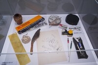 「松本零士展 創作の旅路」の様子。 (c)松本零士／零時社