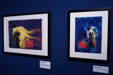 「松本零士展 創作の旅路」の様子。 (c)松本零士／零時社