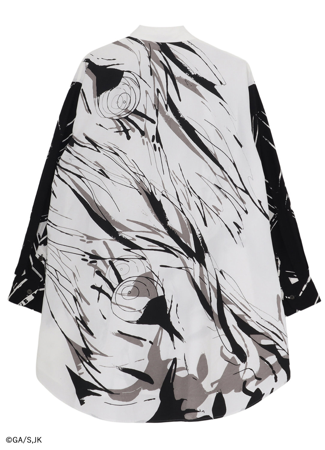 シャツ「口裂け女と虹龍」