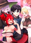 「自由気ままに異世界ハーレム」キービジュアル (c)とりまつ／集英社