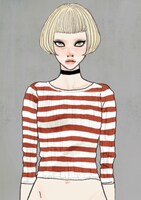 「MANGA STROKE」で展示が予定されている、やまだないとの作品