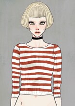 「MANGA STROKE」で展示が予定されている、やまだないとの作品