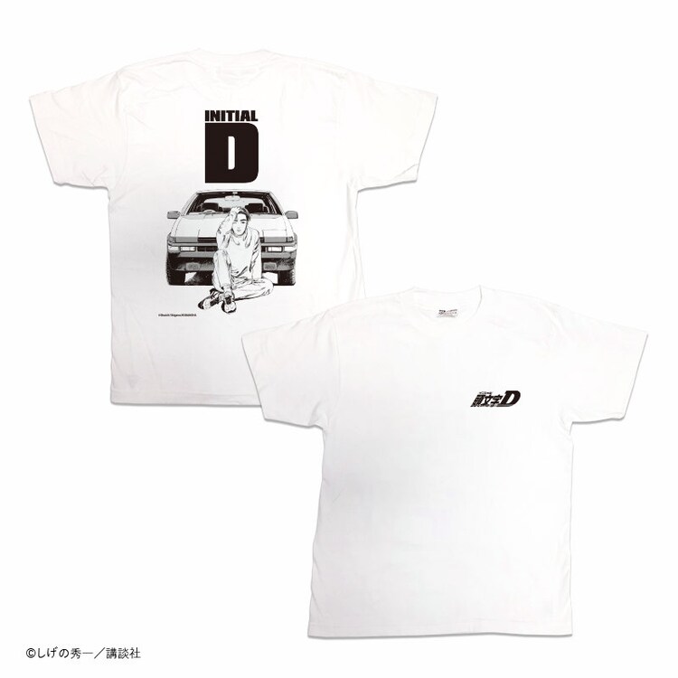 頭文字D」Tシャツ [画像ギャラリー 3/10] - コミックナタリー