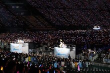 「ラブライブ！サンシャイン!! Aqours Finale LoveLive! ～永久stage～」より。写真は1日目の公演の様子