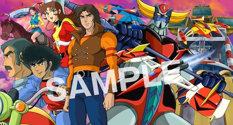 「UFOロボ グレンダイザー Blu-ray BOX VOL.2」ジャケットイラスト