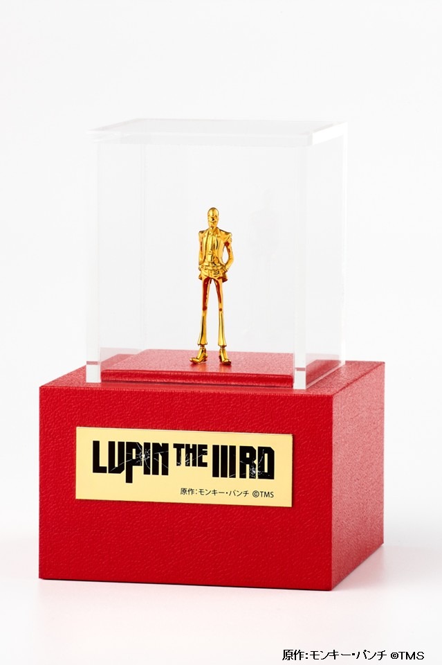 「LUPIN THE IIIRD ルパン三世 純金フィギィア」
