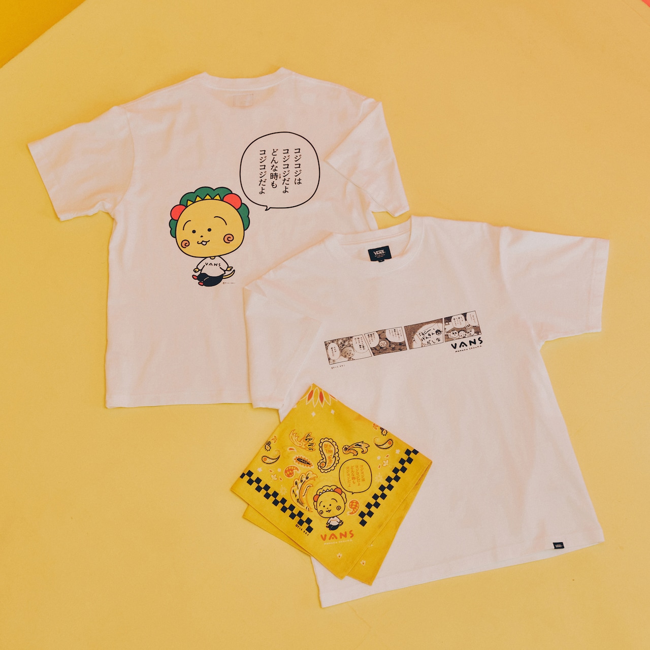 コジコジ万博　タイダイTシャツ　ブルー　イエロー　コジコジ　オレンジ コジコジ万博 タイダイTシャツ ブルー イエロー コジコジ オレンジ