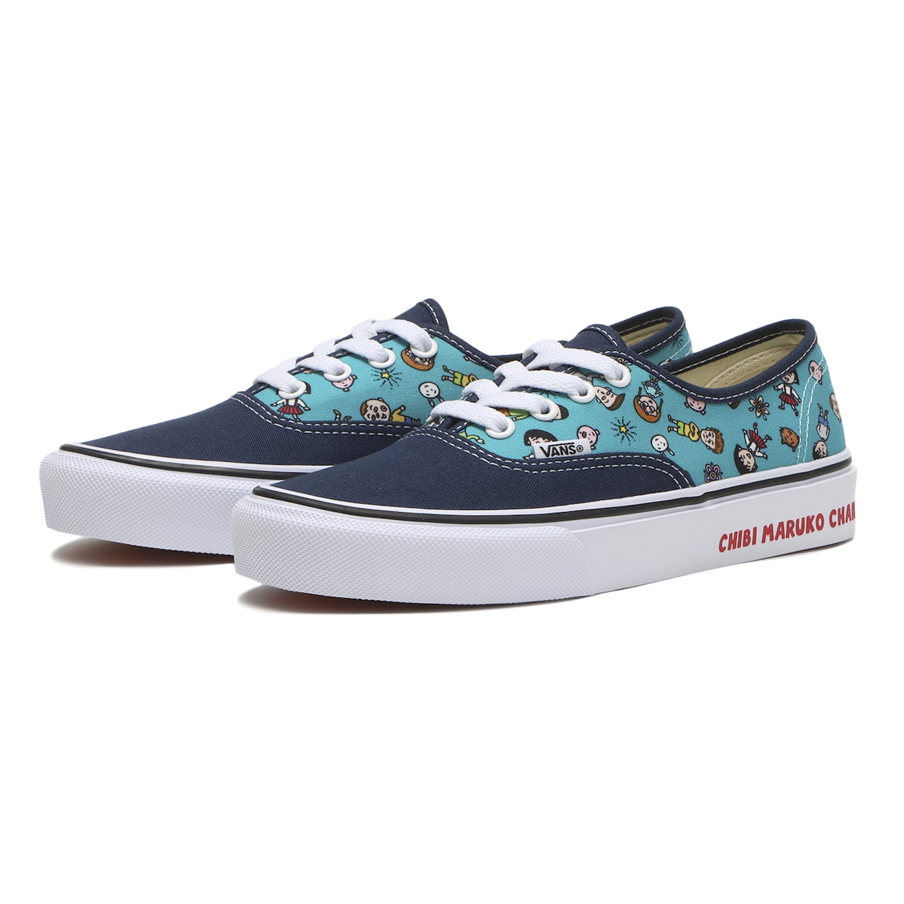 AUTHENTIC （NAVY/MULTI）」 - さくらももこ×Vansのコラボ