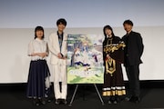 TVアニメ「サイレント・ウィッチ 沈黙の魔女の隠しごと」トークイベントの様子。左から種崎敦美、坂田将吾、会沢紗弥、諏訪部順一