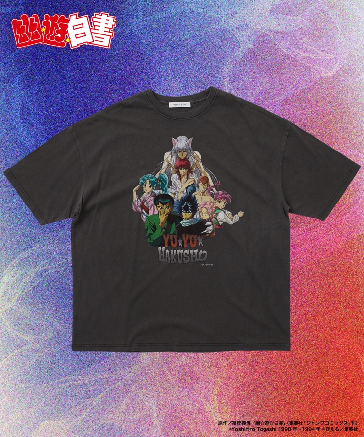 FREAK'S STORE 幽☆遊☆白書 ALLSTAR TEE Tシャツ M 幽☆遊☆白書 ALL STAR TEE」 - アニメ「幽☆遊☆白書」と