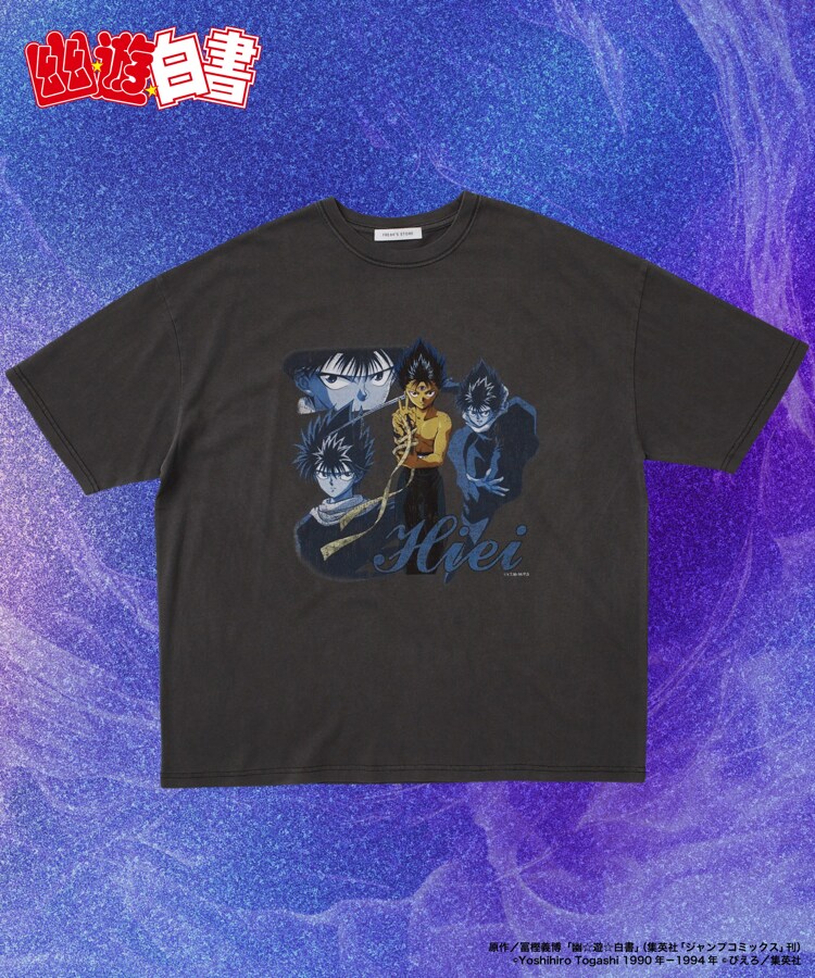 幽☆遊☆白書 長袖Tシャツ 黒 飛影 ロンT アニメ 幽遊白書 飛影 黒龍 ロングスリーブTシャツ [幽☆遊☆白書] | 公式