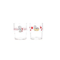 「ドラえもん未来デパートオリジナル カムカムキャットフードを食べた猫 ラーメン富士のグラスセット」