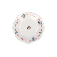 「ドラえもん未来デパートオリジナル カムカムキャットフードを食べた猫 八角皿」