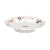 「ドラえもん未来デパートオリジナル カムカムキャットフードを食べた猫 八角皿」