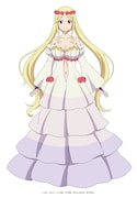 オリジン(CV:中原麻衣)。エレンの母。
万物を司る女神で精霊の女王。人間界に降り立つだけで周りを森に変えてしまうほどの強大な豊穣の力の持ち主。穏やかでいつもニコニコしているが、エレンいわく「怒らせるとちょー怖い」らしい。
