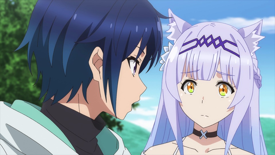 TVアニメ「勇者パーティーを追放された白魔導師、Sランク冒険者に拾われる ～この白魔導師が規格外すぎる～」PV第2弾の場面カット