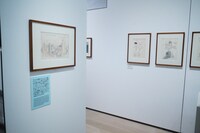 「高畑勲展 ー日本のアニメーションを作った男。」より、「太陽の王子 ホルスの大冒険」の展示 (c)東映