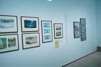 「高畑勲展 ー日本のアニメーションを作った男。」より、平成狸合戦ぽんぽこ」の展示 (c)1994 Isao Takahata/Studio Ghibli, NH