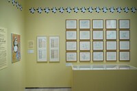 「高畑勲展 ー日本のアニメーションを作った男。」より、「パンダコパンダ」「パンダコパンダ 雨ふりサーカスの巻」の展示 (c)TMS