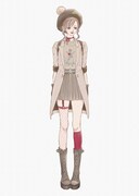 「天使なんかじゃない」をモチーフにしたTシャツのコーディネートイラスト