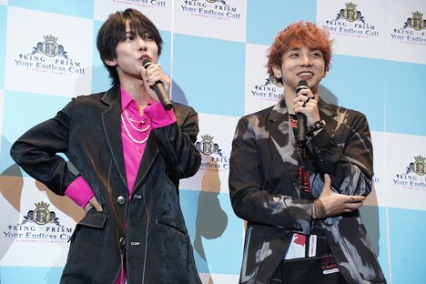 左から河合健太郎、橘龍丸